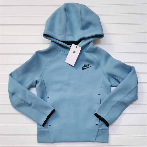 NWT Nike Boys Sportswear Tech Fleece Pullover Hoodie - Picture 1 of 6